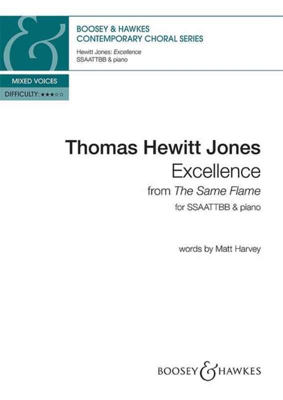Excellence From The Same Flame SATB And Piano
