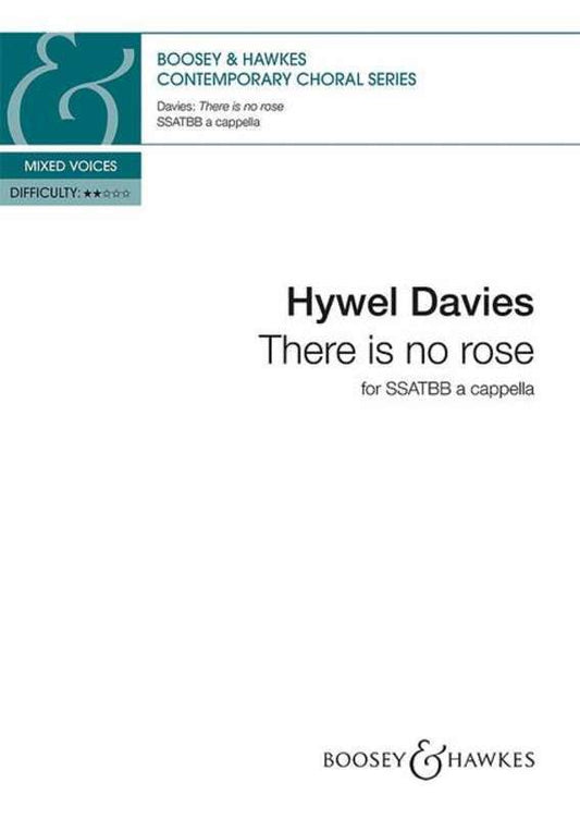 There Is No Rose SATB Div A Cappella