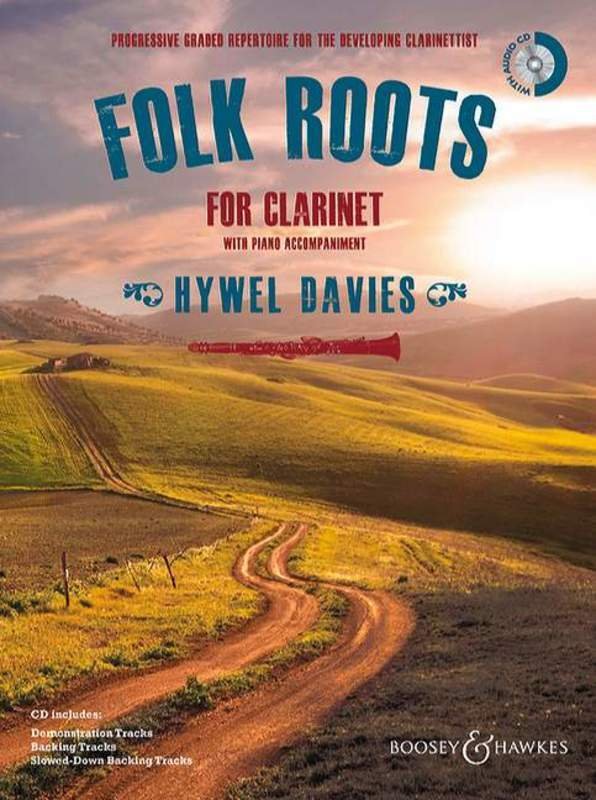 Folk Roots for Clarinet and Piano — Book & CD (Boosey & Hawkes)