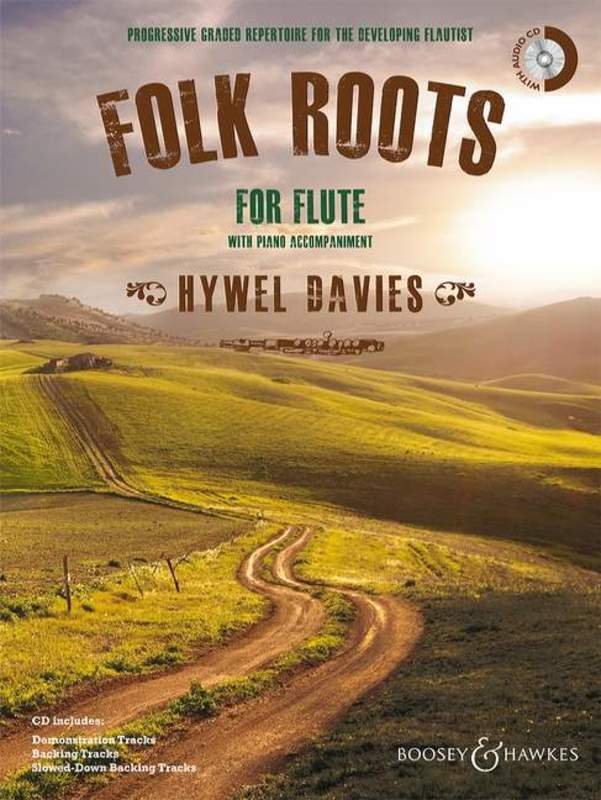 Folk Roots for Flute and Piano — Book & CD (Boosey & Hawkes)