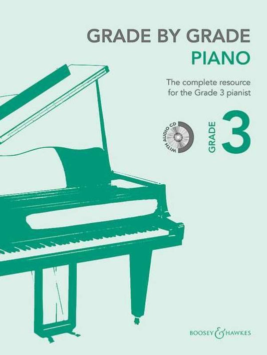 Grade by Grade: Piano, Grade 3 — Book & CD (Boosey & Hawkes)