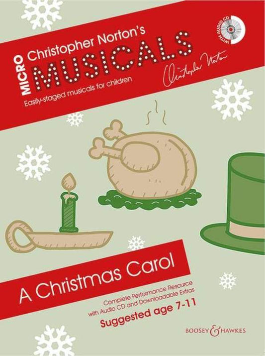 Christopher Norton: A Christmas Carol — Micromusical Book & CD (Boosey & Hawkes)