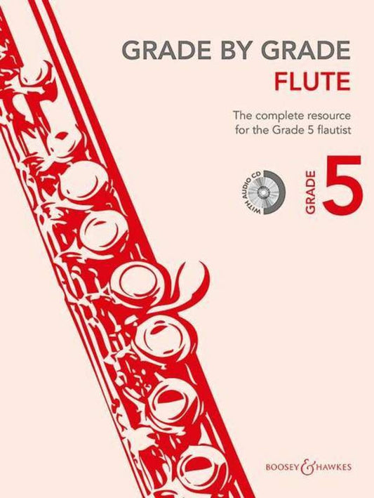 Grade by Grade: Flute, Grade 5 — Book & CD (Boosey & Hawkes)
