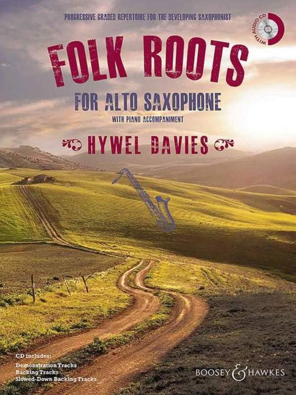 Folk Roots for Alto Saxophone — Book & CD (Boosey & Hawkes)