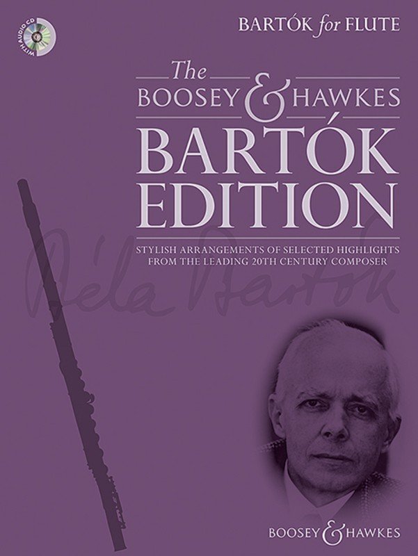 Bartók for Flute — Book/CD, arr. Hywel Davies (Boosey & Hawkes, The Bartok Edition)