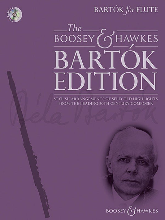 Bartók for Flute — Book/CD, arr. Hywel Davies (Boosey & Hawkes, The Bartok Edition)