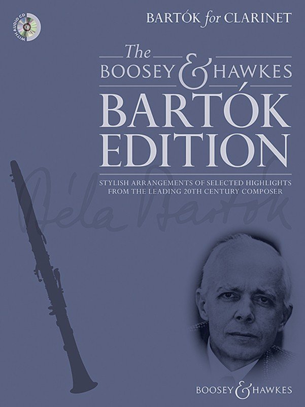 Bartók for Clarinet — Book/CD, arr. Hywel Davies (Boosey & Hawkes, The Bartok Edition)