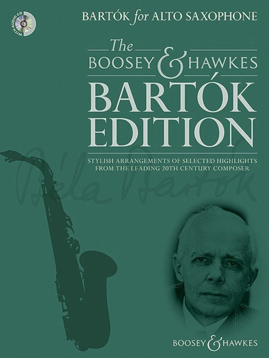 Bartók for Alto Saxophone — Book/CD, arr. Hywel Davies (Boosey & Hawkes, The Bartok Edition)