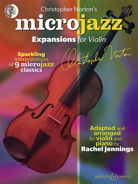 Christopher Norton: Microjazz Expansions for Violin — Book/CD (Boosey & Hawkes)