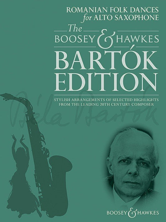 Bartók: Romanian Folk Dances for Alto Saxophone, arr. Hywel Davies (Boosey & Hawkes)