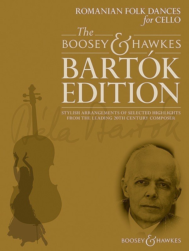 Bartók: Romanian Folk Dances for Cello, arr. Hywel Davies (Boosey & Hawkes)