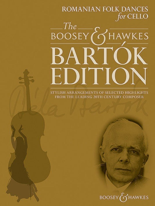 Bartók: Romanian Folk Dances for Cello, arr. Hywel Davies (Boosey & Hawkes)