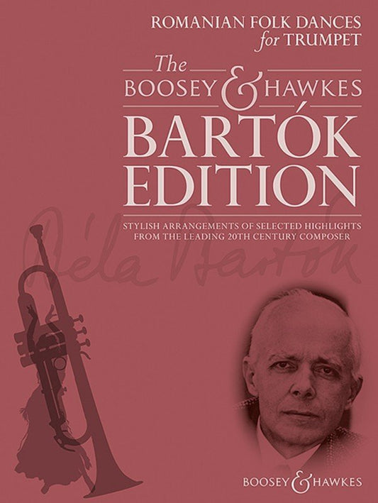 Bartók: Romanian Folk Dances for Trumpet, arr. Hywel Davies (Boosey & Hawkes)