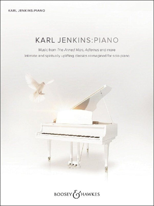 Karl Jenkins - Piano Solo Sheet Music, 64 Pages, Includes Adiemus, Benedictus, Original Works, Boosey & Hawkes