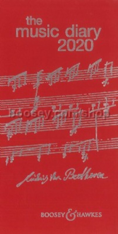 Boosey And Hawkes Music Diary 2020 Red Book — view 2