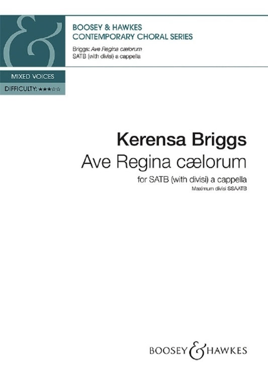 Ave Regina Caelorum SATB Divisi A Cappella