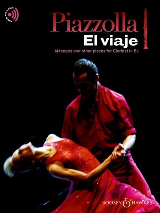 Piazzolla: El Viaje - 14 Tangos & Other Pieces for Clarinet & Piano, Arranged by Hywel Davies, 24 Pages