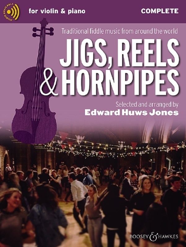 Jigs Reels & Hornpipes Complete Violin Edition Bk/Ola Sftcvr/Online Audio (Violin)