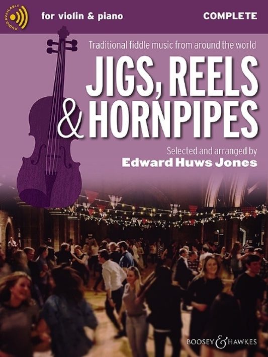 Jigs Reels & Hornpipes Complete Violin Edition Bk/Ola Sftcvr/Online Audio (Violin)