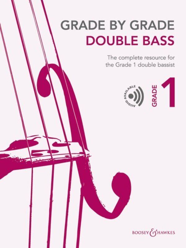 Grade by Grade Double Bass Grade 1 BK/OLA by Boosey & Hawkes