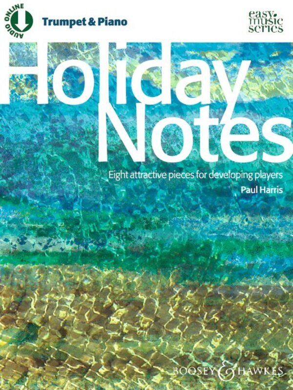 Harris Holiday Notes for Trumpet and Piano, Easy Music Series, 28 Pages