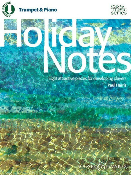 Harris Holiday Notes for Trumpet and Piano, Easy Music Series, 28 Pages