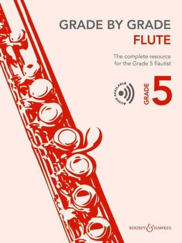 Grade by Grade Flute Grade 5 Book by Boosey & Hawkes