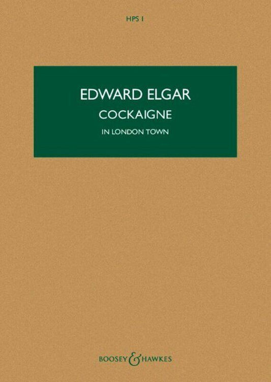 Elgar - Cockaigne in London Town Op. 40 Study Score HPS 1