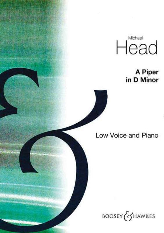 The Piper In D Minor Low Voice & Piano