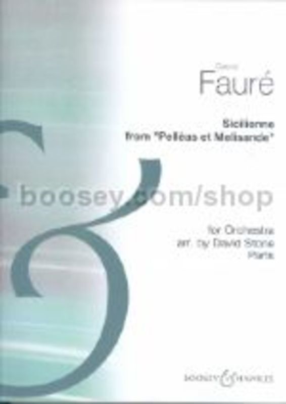 Sicillienne Arr Stone Fo Score/Parts (Hss 103)