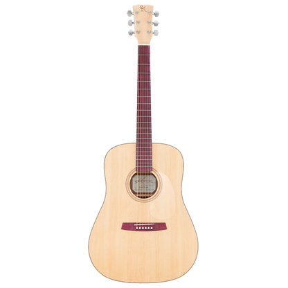 Kremona M10GGE Steel String Acoustic Guitar with Solid Spruce Top, Sapele Back, Premium Case & LR Baggs Pickup