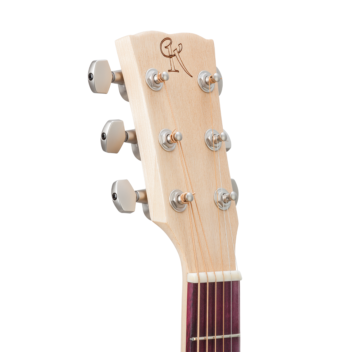 Kremona M10GG Steel String Acoustic Guitar with Solid Spruce Top and Premium Case — view 5