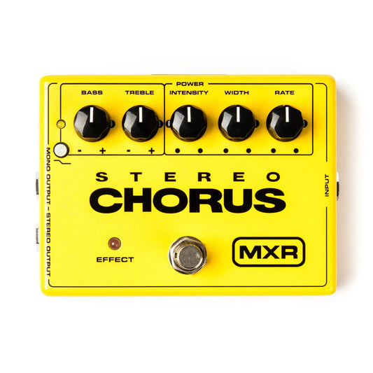 Jim Dunlop MXR Stereo Chorus Pedal with Bass Filter and Stereo Outputs