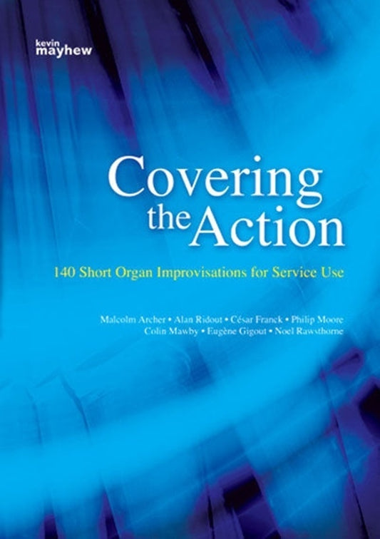 Covering The Action 140 Short Organ Improvisations Softcover Book (Organ)