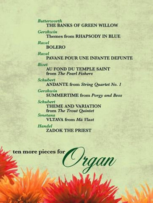 Ten More Pieces For Organ Softcover Book (Organ)
