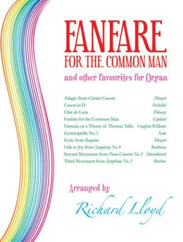 Fanfare For The Common Man And Other Favourites For Organ Softcover Book (Organ)