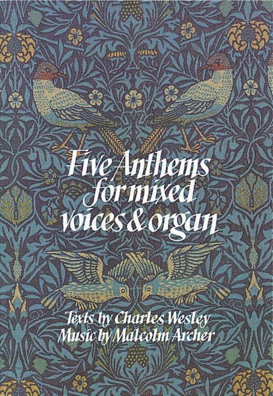 5 Wesley Anthems For Mixed Voices/Organ Softcover Book