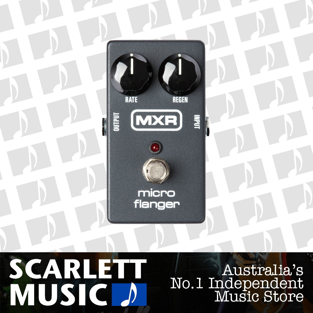 MXR M152 Micro Flanger Effect Pedal — view 2