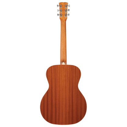 Kremona M15E Steel String Acoustic Guitar with LR Baggs Preamp and Case, Solid Spruce Top, Mahogany Body, Natural Satin Finish — view 3