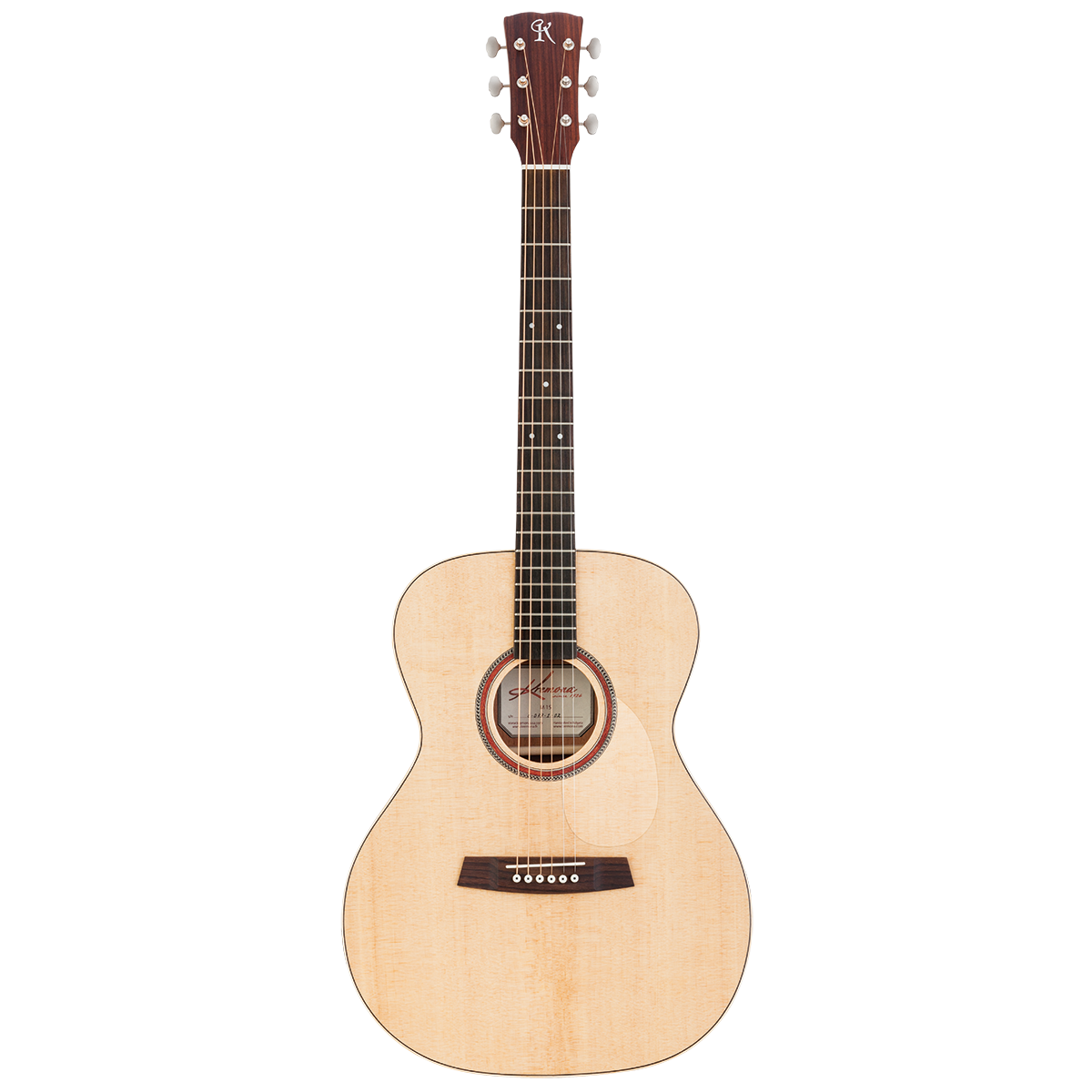Kremona M15 Steel String Acoustic Guitar with Solid Spruce Top and Premium Case