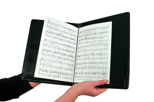 Choral Folder 9 X 12 with Elastic Handstrap by Manhasset