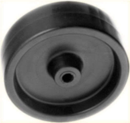 Manhasset 6" Black Polyolefin Wheel Replacement Part 1921