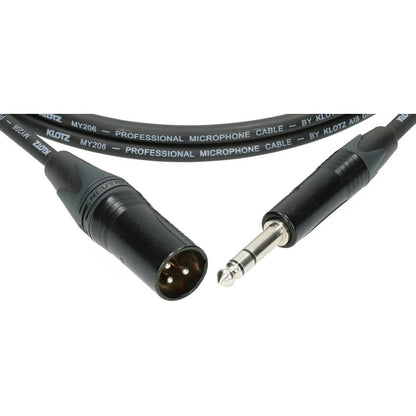 Klotz M1MS1B0500 Black Adapter Cable 5m, XLR male / Jack Neutrik — view 2