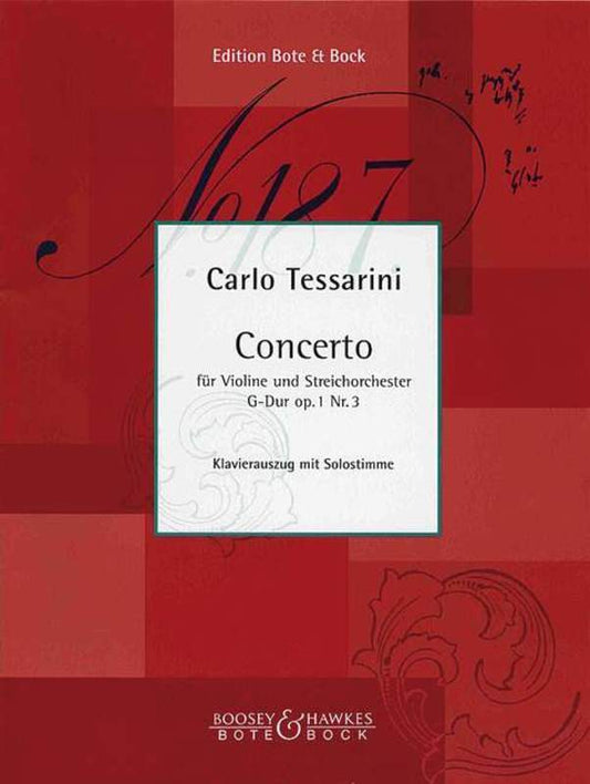 Violin Concerto G Dur Vn/Orch Book