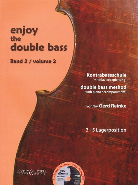 Enjoy the Double Bass, Vol. 2 — Book & CD (Bote & Bock)