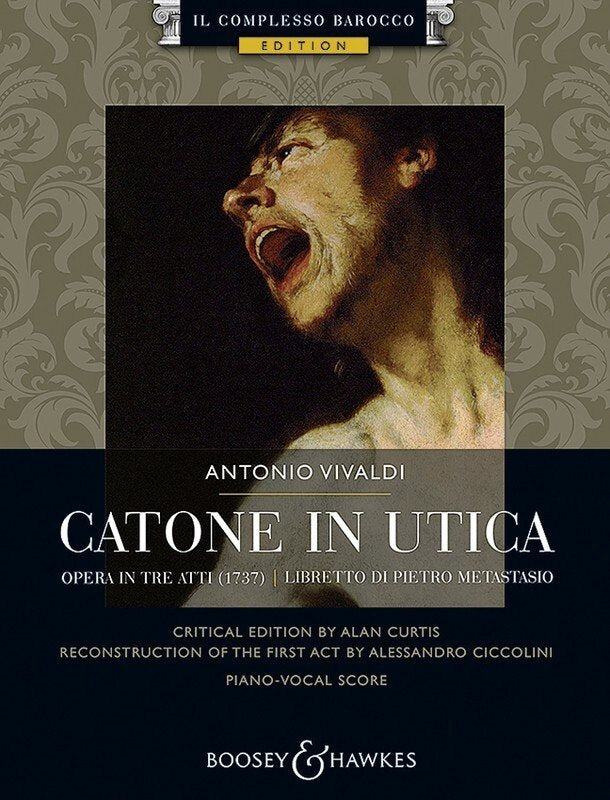 Vivaldi: Catone in Utica — Vocal Score (Bote & Bock, Il Complesso Barocco Edition)