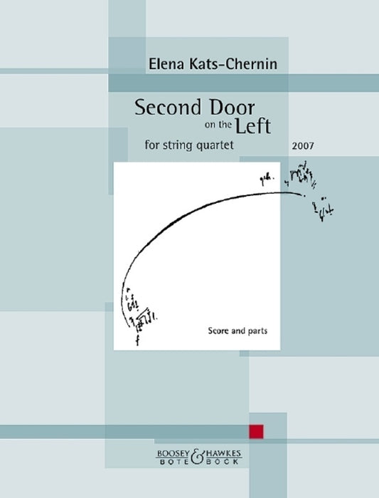 Kats-Chernin - Second Door On The Left String Quartet Score/Parts