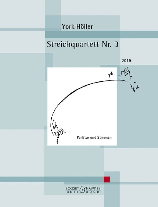 Hoeller - String Quartet No 3 Score/Parts