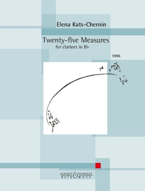 Kats-Chernin - Twenty-Five Measures for Clarinet in B Flat