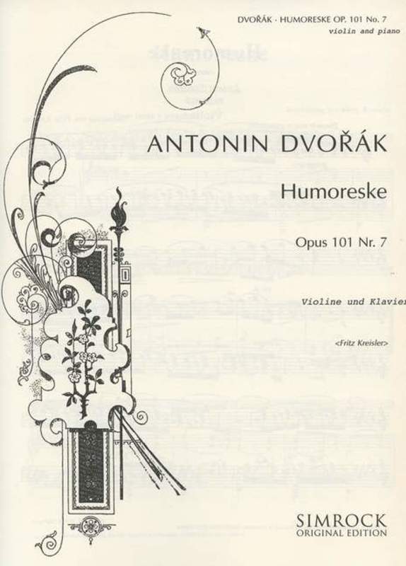 Humoreske In G Op 101/7 Violin And Piano Book